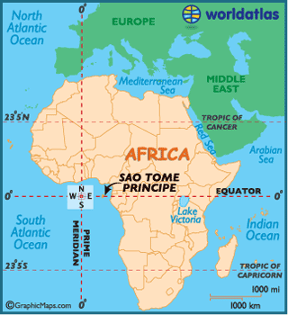 World  Political on African Country Maps  Sao Tome Principe Maps Facts   World Atlas