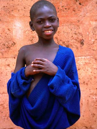 Portrait of Boy in Togoville, Togo
