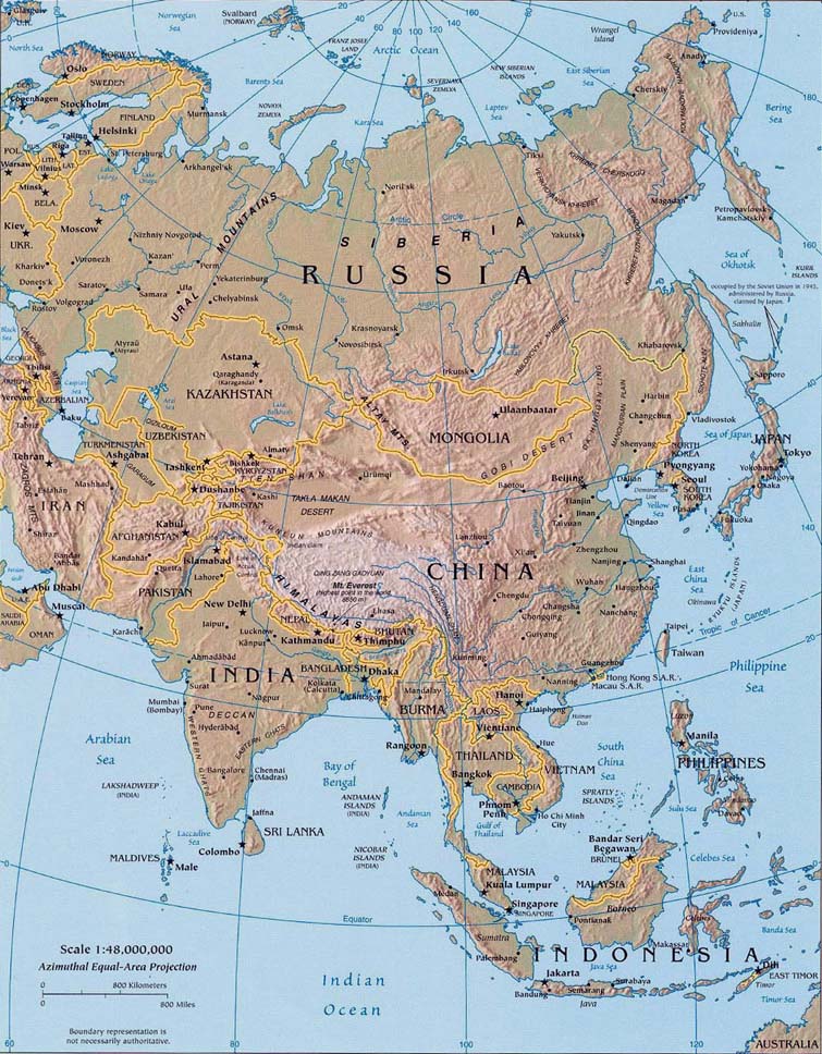 Landforms Of East Asia 80