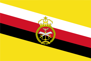 Brunei war flag