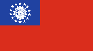 Flag of Burma 1974
