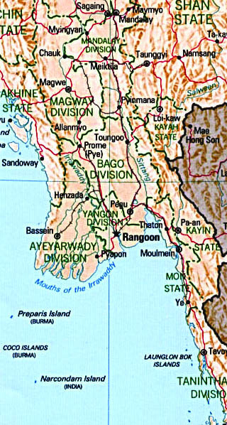 Burma map