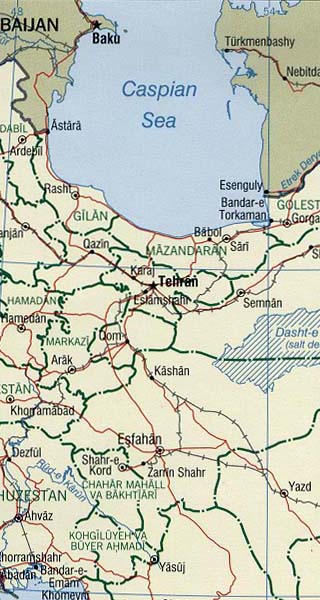 Iran map