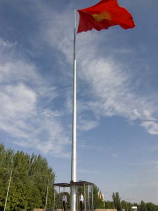Ala-Too Square, Bishkek, Kyrgyzstan, Central Asia, Asia