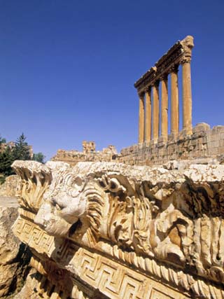 Temple of Jupiter, Baalbek, Bekaa Valley, Lebanon