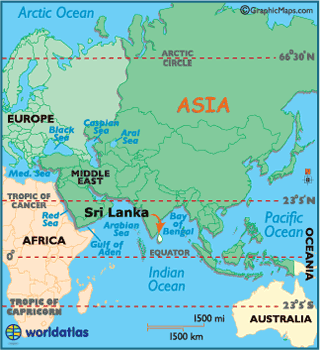 Lanka on Map Of Sri Lanka Asian Maps Asia Maps Sri Lanka Map Information