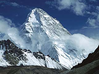 The North Face of K2 from K2 Glacier, 2nd Highest Peak in the World, Karakoram, Xinjiang, China