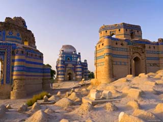 15th Century Mausoleum of Bibi Jawindi, Uch Sharif, Pakistan