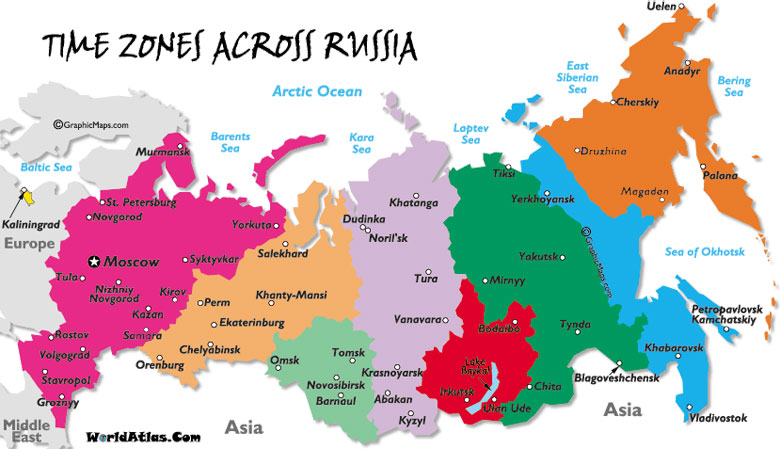 Russia Map