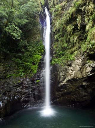 Maolin Valley Waterfall, Maolin, Kaoshiung County, Taiwan