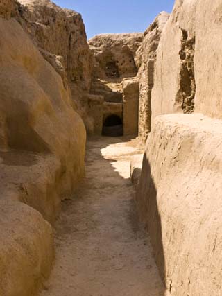 Ruins of the Parthian Fortress, Nissa, UNESCO World Heritage Site, Turkmenistan, Central Asia, Asia