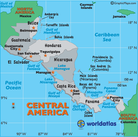 South America And Central American Capitals Quiz