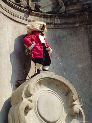 Manneken Pis, Brussels, Belgium