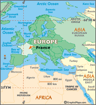 Detailed World  on European Maps  Europe Maps France Map Information   World Atlas