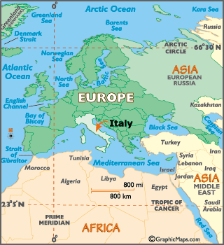 World  Countries on Italy   European Maps  Europe Maps Italy Map Information   World Atlas