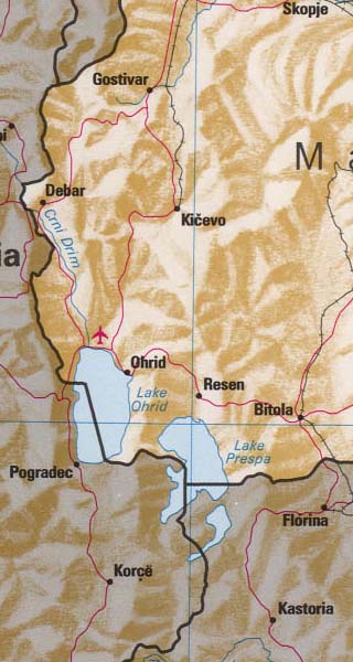 Macedonia map