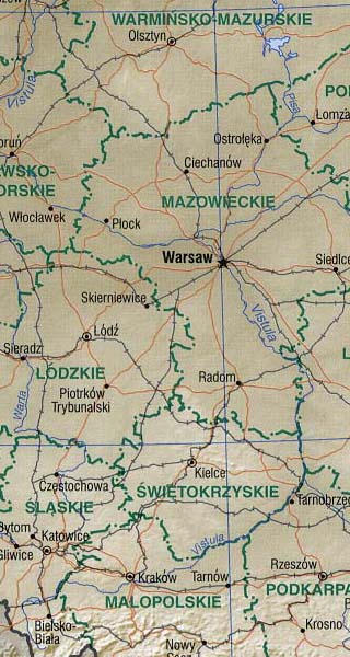 Poland map