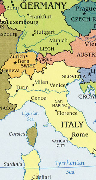 San Marino Maps Including Outline and Topographical Maps - Worldatlas ...