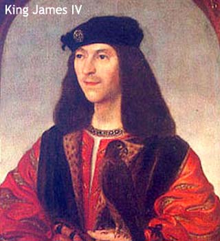 The Battle of Flodden Kingjamesiv