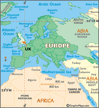  World  Countries on Maps  Europe Maps United Kingdom Map Information   World Atlas