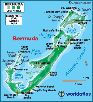 Bermuda Map and Information,