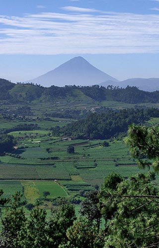 volcan de agua