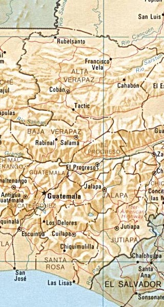 guatemala map