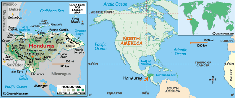 HONDURAS MAP - Page 3