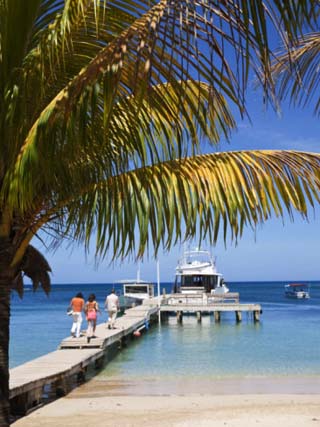 Bay Islands, Roatan, Half Moon Bay, Honduras