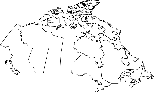 map of canada outline. Canda Outline print this map. See an alternate version of this map, 