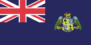Colonial flag of Dominica (1965 - 1978)