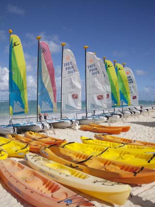 Watersports, Bavaro Beach, Punta Cana, Dominican Republic, West Indies, Caribbean, Central America