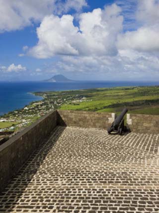 Brimstone Hill Fortress,Brimstone Hill Fortress National Park, St. Kitts, West Indies