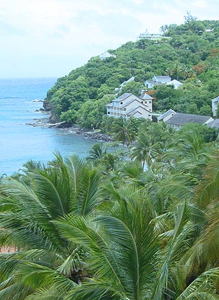 st lucia coastline