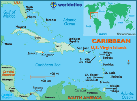 Caribbean Island Capitals