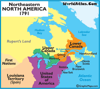 Canada+map