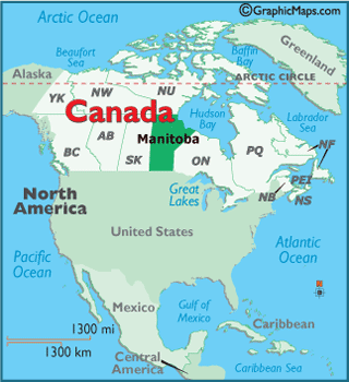 Manitoba  on Map Of Manitoba Canadian Provinces  Manitopa Maps  Manitoba Facts
