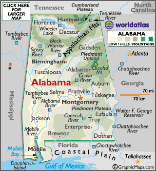 Alabama Landforms Pictures 66