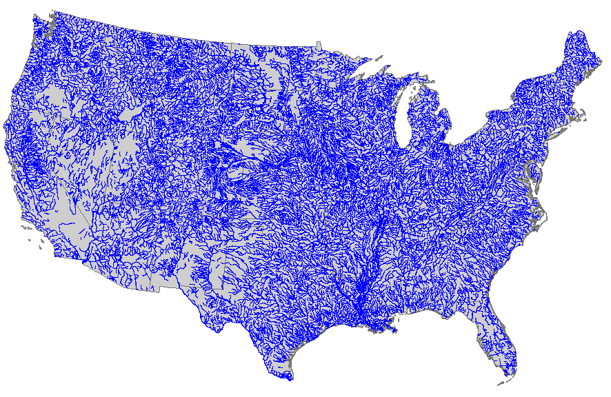 Us Map Rivers