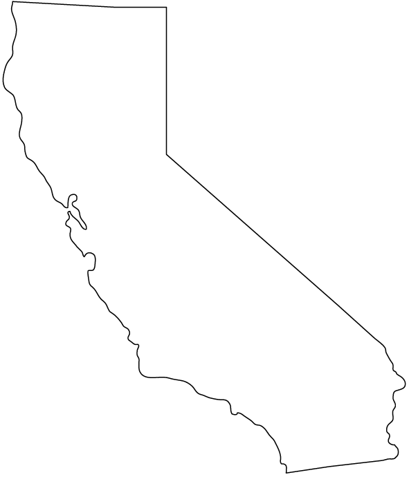 California Outline Map Printable Printable Maps Images