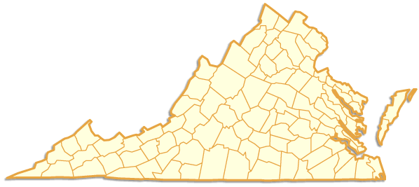 maps of virginia counties. Virginia map with county names