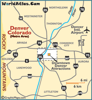 Morrison Colorado Map