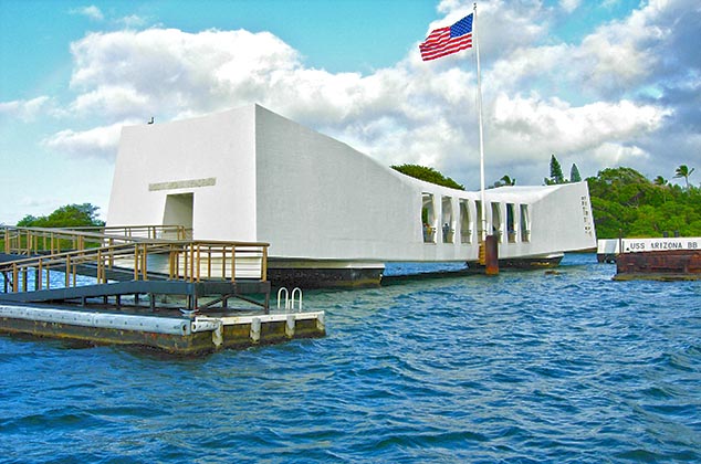 arizona battleship oahu