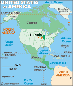 Illinois  on Illinois Map   Map Of Illinois  Chicago Il  Illinois Attractions