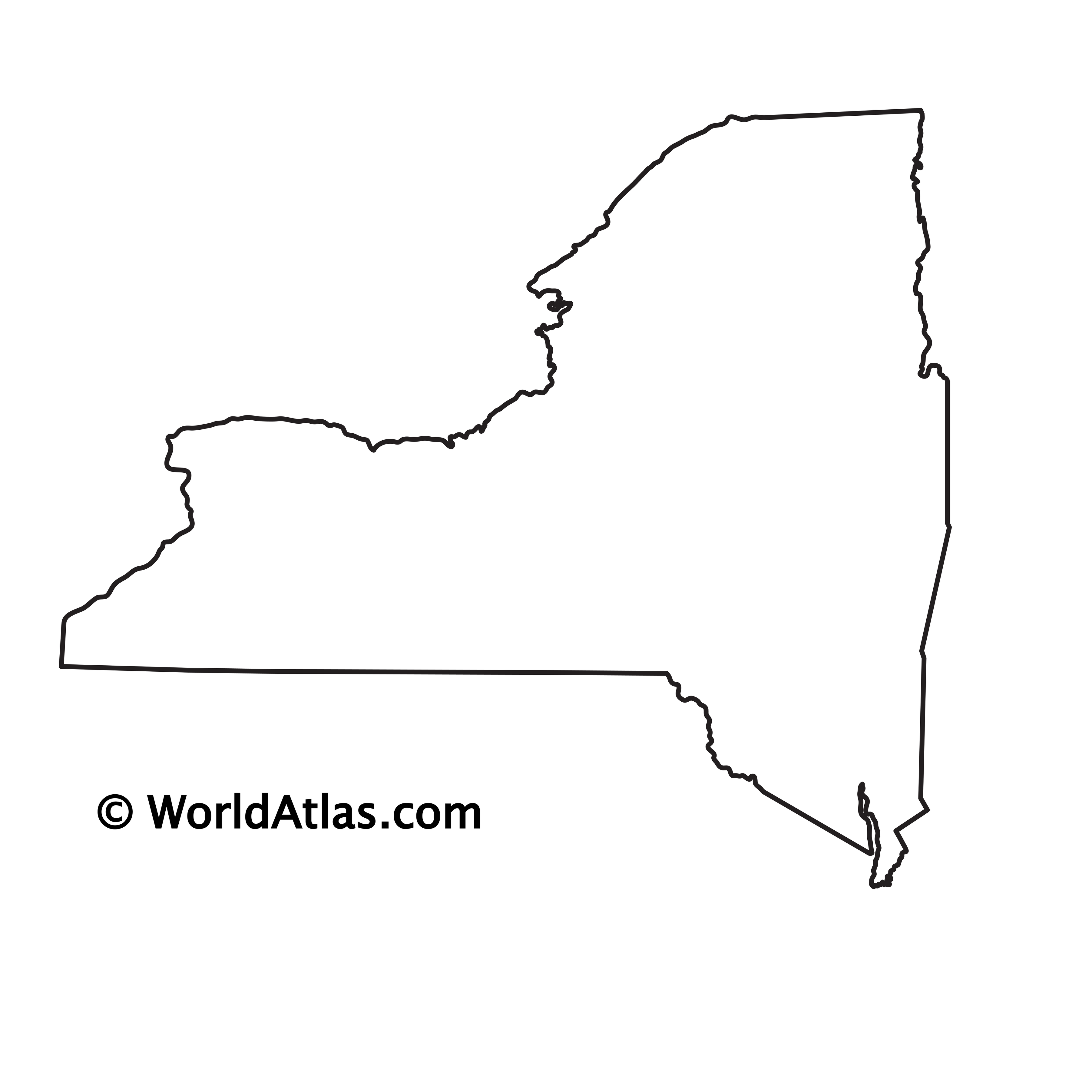 New York Map Of Boroughs