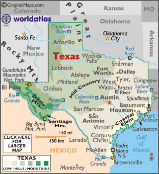 Texas  on Map Of Texas   Texas Map  Tx Map  Map Of Tx  Texas Maps  Texas Map Of