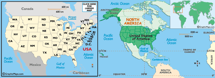 map of us with states. Printable Map of United States