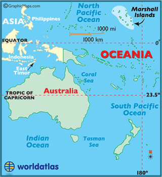 MARSHALL ISLANDS Map / Geography of the MARSHALL ISLANDS / Map of.