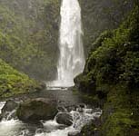 Papua New Guinea waterfall