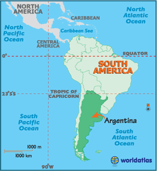 print this map argentina